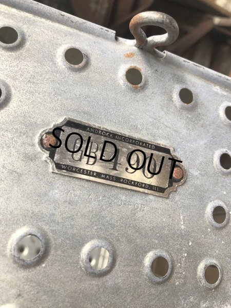 画像3: Vintage USA Industrial Metal Wire # Locker Basket GB-490 (R329) (3)