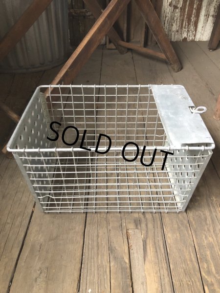 画像7: Vintage USA Industrial Metal Wire # Locker Basket GB-273 (R335) (7)