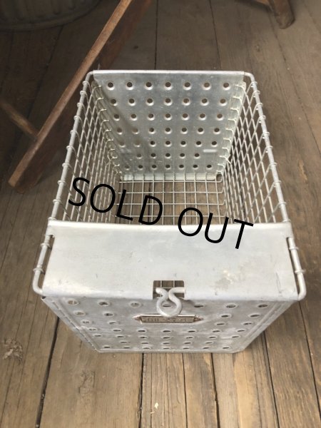 画像8: Vintage USA Industrial Metal Wire # Locker Basket GB-273 (R335) (8)