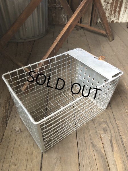 画像6: Vintage USA Industrial Metal Wire # Locker Basket GB-538 (R332) (6)