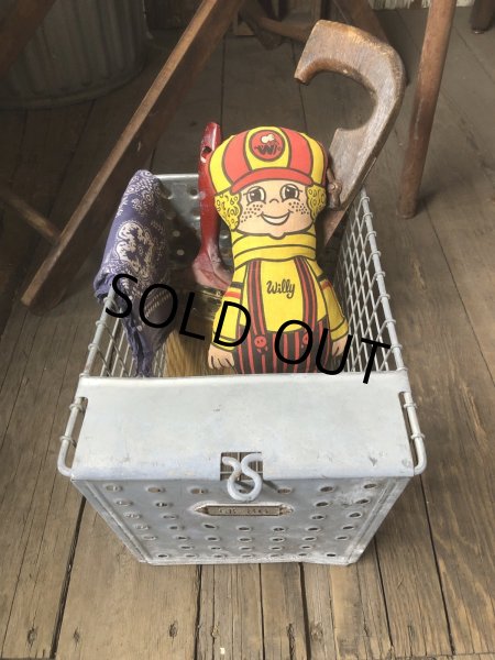 画像10: Vintage USA Industrial Metal Wire # Locker Basket GB-291 (R333) (10)