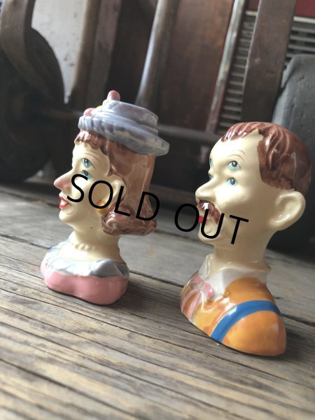 画像2: Vintage Drunkenman Double Vision 4 Four Eyed Shakers (R337) (2)