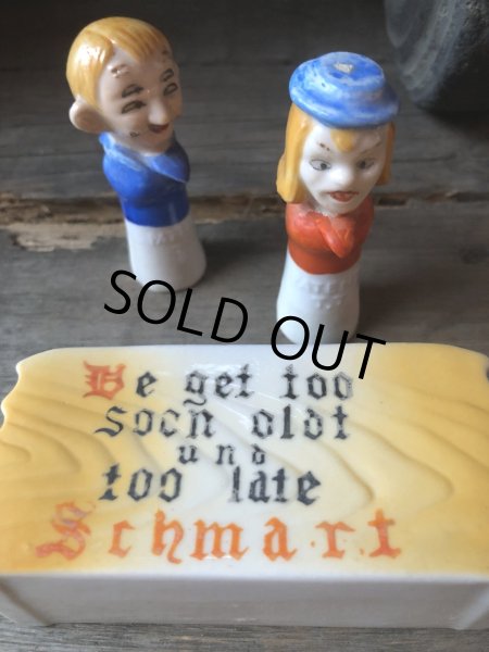 画像6: Vintage Drunkenman Double Vision 4 Four Eyed Nodder Shakers (R338) (6)