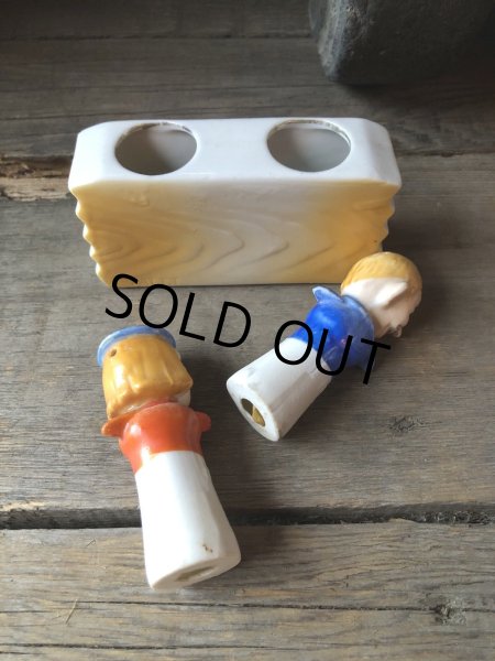 画像3: Vintage Drunkenman Double Vision 4 Four Eyed Nodder Shakers (R338) (3)