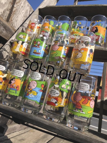 画像6: 80s Vintage McDonald's Camp Snoopy Collection Glass (R348) (6)