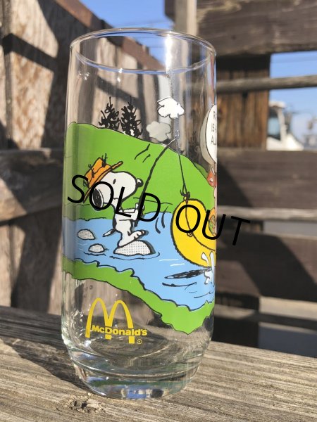 画像4: 80s Vintage McDonald's Camp Snoopy Collection Glass (R347) (4)
