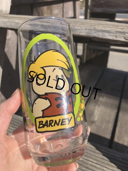 画像6: 80s Vintage Pizza Hut THE FLINT STONE KIDS Glass (R356) (6)