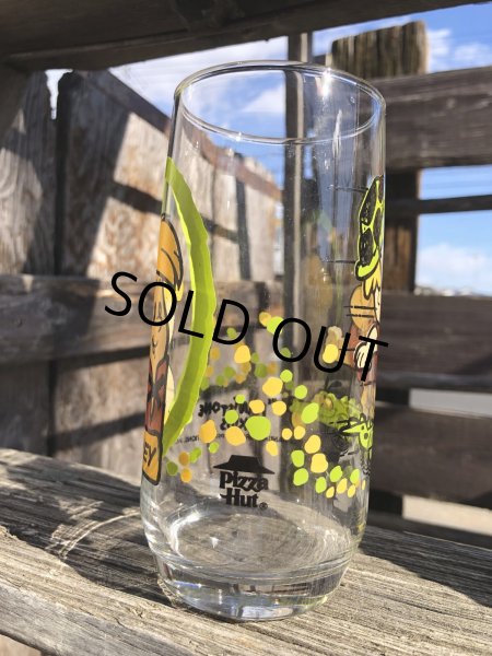 画像5: 80s Vintage Pizza Hut THE FLINT STONE KIDS Glass (R356) (5)