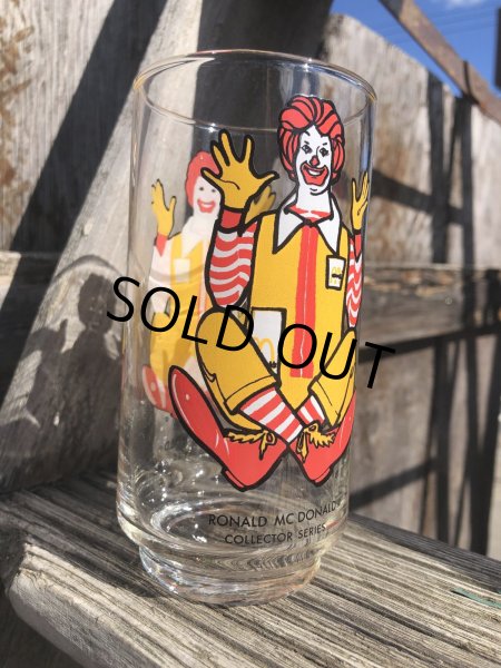 画像3: 70s Vintage Glass McDonaland Collector Series Ronald McDonald (R368) (3)