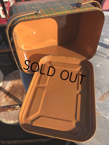 画像16: Vintage U.S.A. Metal Picnic Basket (R388) (16)