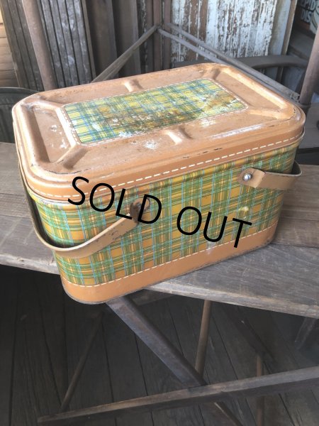 画像3: Vintage U.S.A. Metal Picnic Basket (R388) (3)