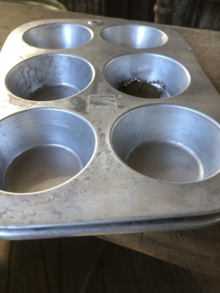 画像5: Vintage USA MIRRO Kitchenware Cupcake Muffin Tin Pan (R415)  (5)