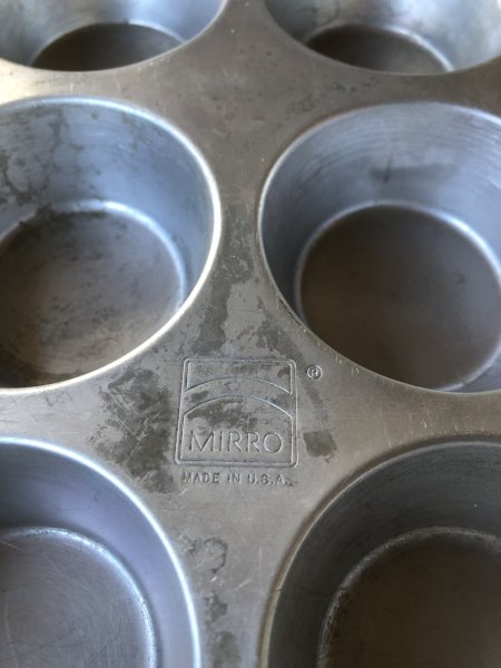 画像10: Vintage USA MIRRO Kitchenware Cupcake Muffin Tin Pan (R415)  (10)