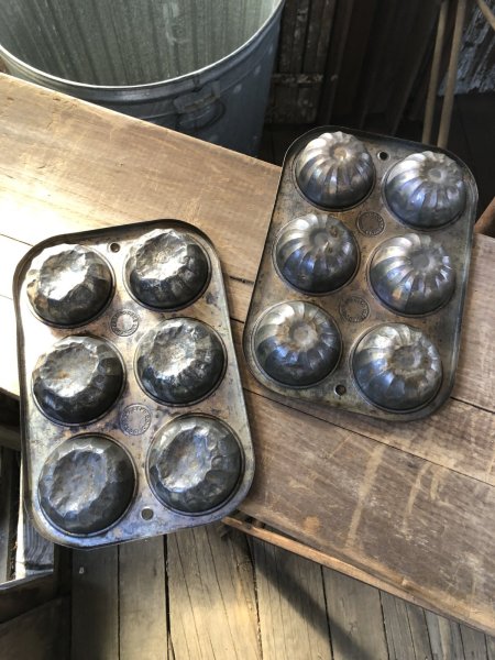 画像5: Vintage USA EKCO Metal Kitchenware Cupcake Muffin Tin Pan (R410)  (5)