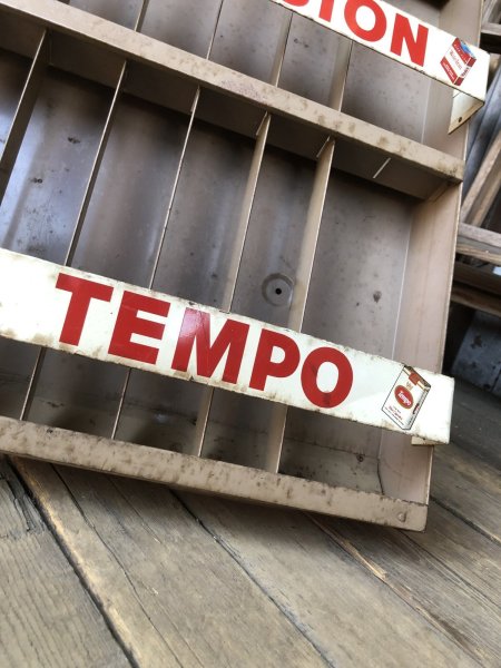 画像15: 70s Advertising Cigarette Store Display Metal Rack Camel Winston Salem Tempo20 (R420)  (15)