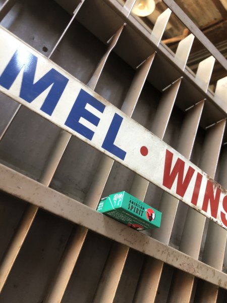 画像18: 70s Advertising Cigarette Store Display Metal Rack Camel Winston Salem Tempo20 (R420)  (18)