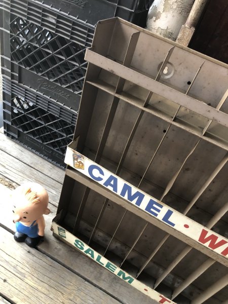 画像24: 70s Advertising Cigarette Store Display Metal Rack Camel Winston Salem Tempo20 (R420)  (24)