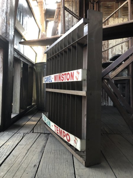 画像4: 70s Advertising Cigarette Store Display Metal Rack Camel Winston Salem Tempo20 (R420)  (4)