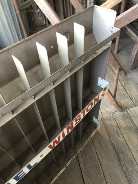 画像8: 70s Advertising Cigarette Store Display Metal Rack Camel Winston Salem Tempo20 (R420)  (8)