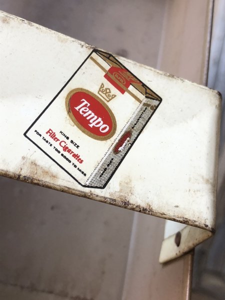 画像11: 70s Advertising Cigarette Store Display Metal Rack Camel Winston Salem Tempo20 (R420)  (11)