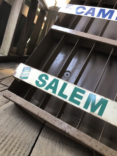 画像16: 70s Advertising Cigarette Store Display Metal Rack Camel Winston Salem Tempo20 (R420)  (16)