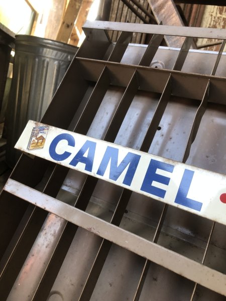 画像13: 70s Advertising Cigarette Store Display Metal Rack Camel Winston Salem Tempo20 (R420)  (13)
