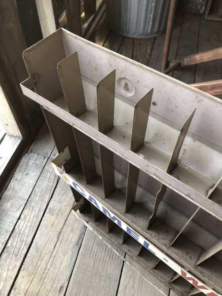画像6: 70s Advertising Cigarette Store Display Metal Rack Camel Winston Salem Tempo20 (R420)  (6)