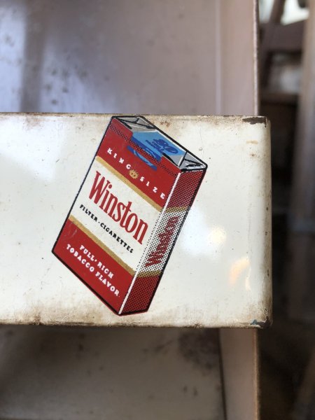 画像10: 70s Advertising Cigarette Store Display Metal Rack Camel Winston Salem Tempo20 (R420)  (10)