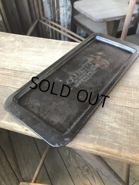 画像2: Vintage USA Kitchenware Metal Pan Plate CALUMET Baking Powder (R428)  (2)