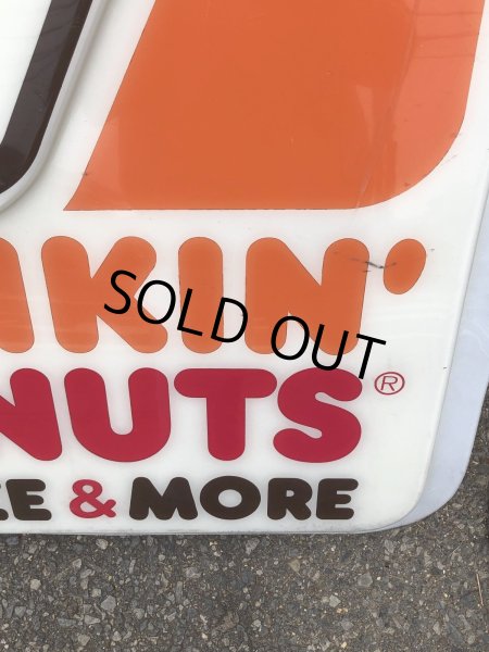 画像7: 【店舗引き取り限定】 Vintage Advertising Dunkin' Donuts Store Display Original Sign (R433)  (7)