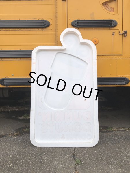 画像10: 【店舗引き取り限定】 Vintage Advertising Dunkin' Donuts Store Display Original Sign (R432)  (10)