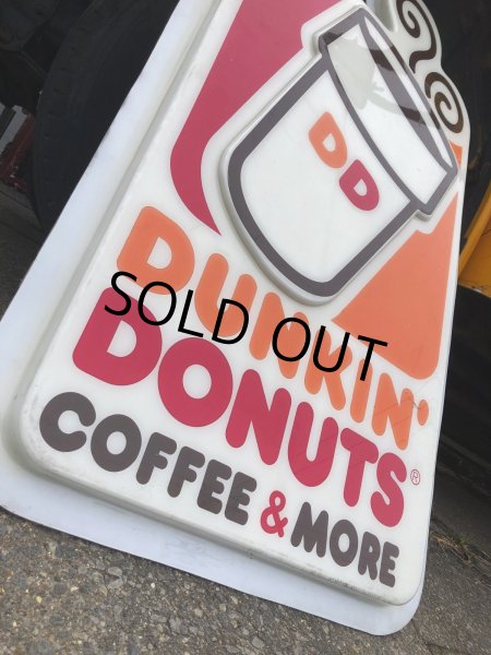 画像8: 【店舗引き取り限定】 Vintage Advertising Dunkin' Donuts Store Display Original Sign (R433)  (8)
