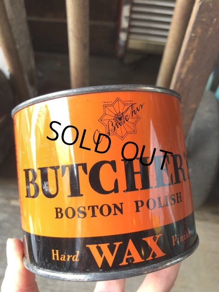画像7: Vintage Wax Can Butgher's Boston Polish (R444) (7)