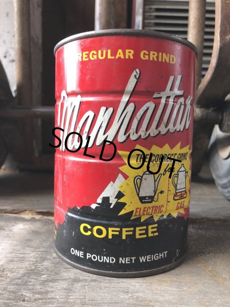 画像1: Vintage Coffee Can Manhattan (R443) (1)