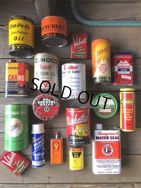 画像7: Vintage Cardinal Charcoal Lighter Can (R446) (7)