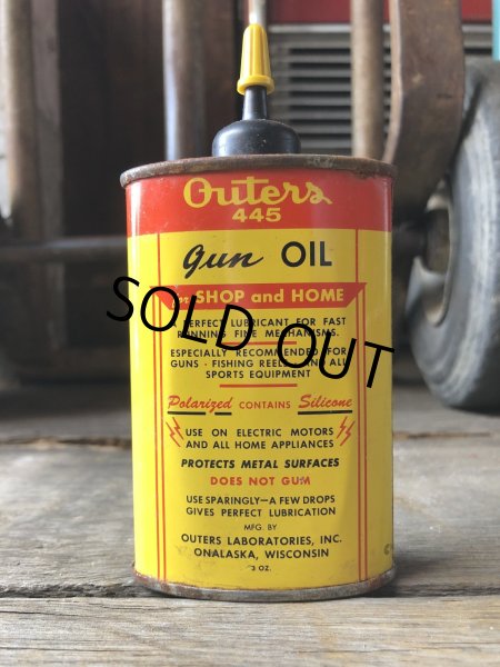 画像3: Vintage Can Outers 445 Gun Oil (R439) (3)