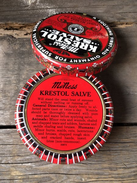 画像5: Vintage Mc Ness KRESTOL SALVE Can (R447)  (5)