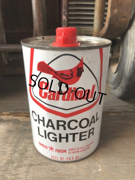 画像2: Vintage Cardinal Charcoal Lighter Can (R446) (2)