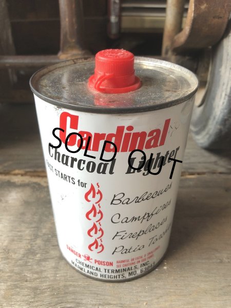 画像5: Vintage Cardinal Charcoal Lighter Can (R446) (5)
