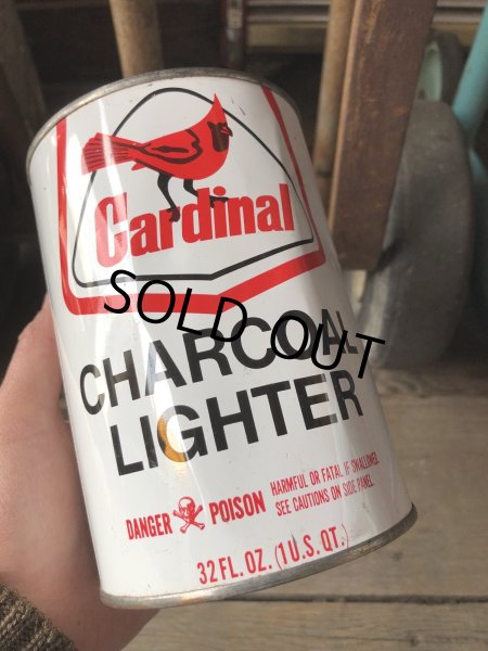 画像1: Vintage Cardinal Charcoal Lighter Can (R446) (1)