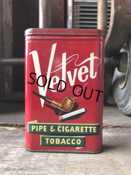 画像1: Vintage Can  Pipe & Cigarette Tobacco Velvet (R442) (1)