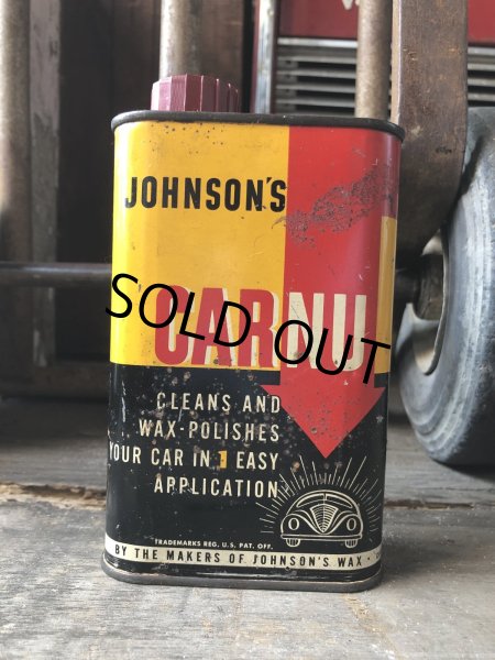 画像1: Vintage Wax Can Johnson's CARNU (R448)  (1)