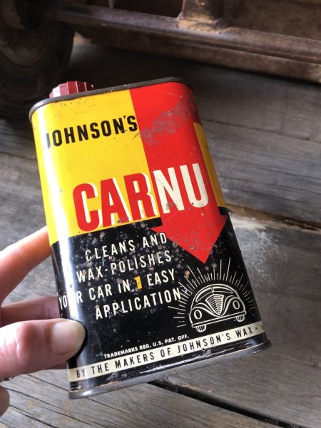 画像7: Vintage Wax Can Johnson's CARNU (R448)  (7)
