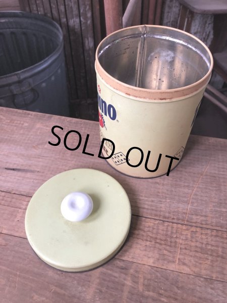 画像4: Advertising Tin Can Crystal Domino Brown Sugar (R420) (4)