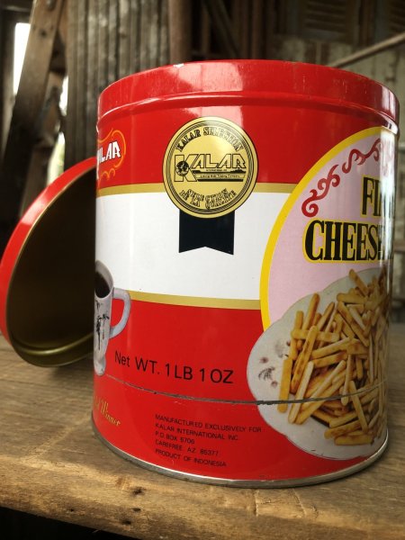 画像4: Advertising Tin Can Finger Cheese Biscuit (R422) (4)