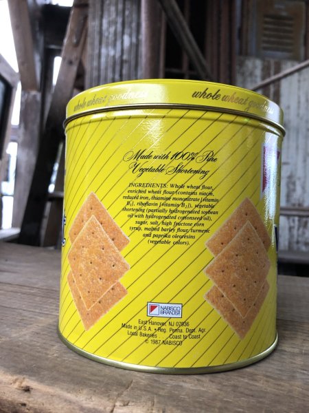画像3: Advertising Tin Can Nabisco Limited Edition Wheat Thins (R426) (3)
