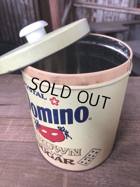画像6: Advertising Tin Can Crystal Domino Brown Sugar (R420) (6)