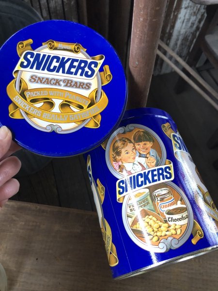 画像7: Advertising Tin Can Snickers Snack Bars (R423) (7)