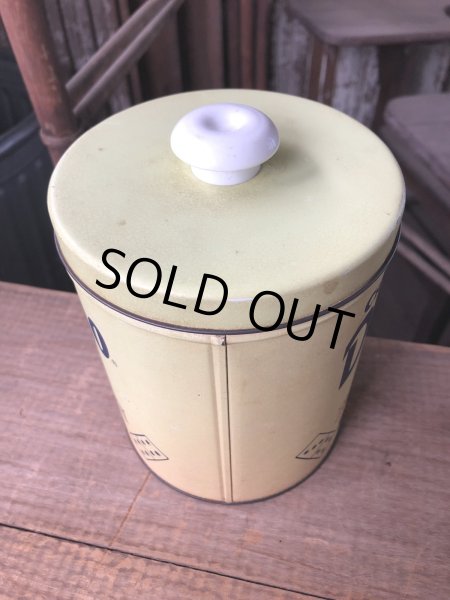 画像2: Advertising Tin Can Crystal Domino Brown Sugar (R420) (2)