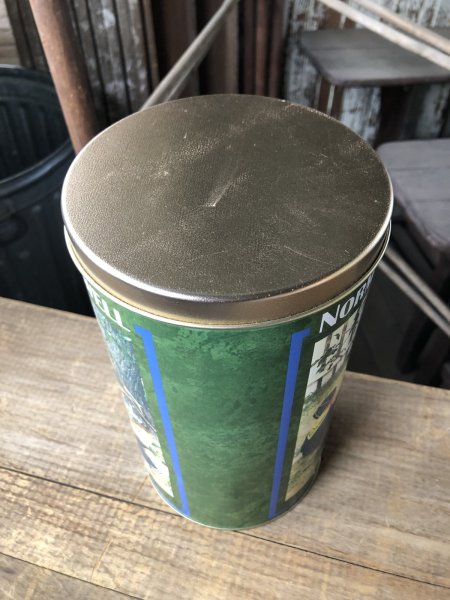 画像2: Advertising Tin Can Norman Rockwell Adventure Trail (R419) (2)